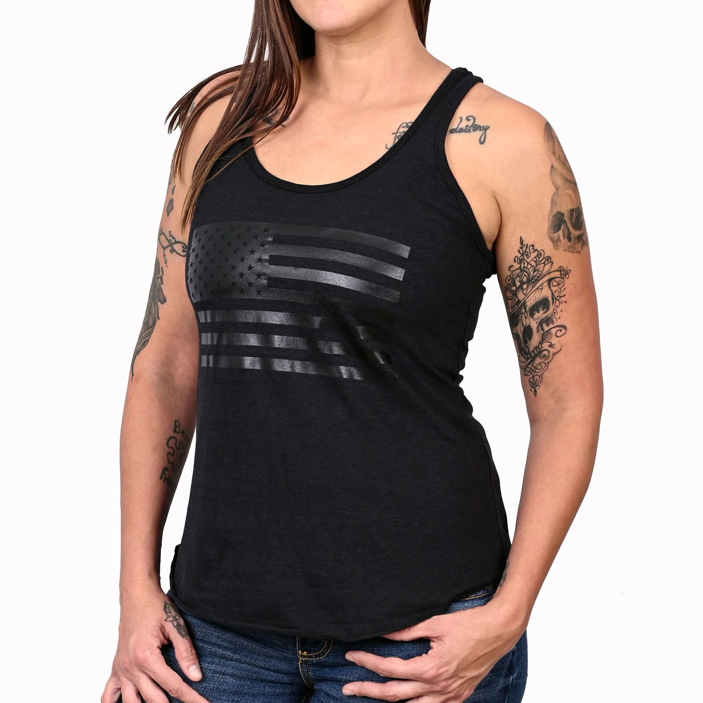 WOMENS TANK TOPS & CROP TOPS